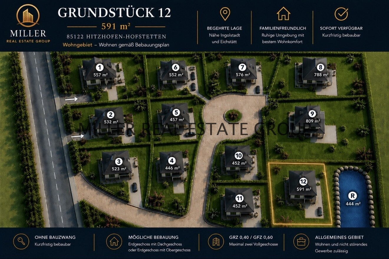 Exklusives Baugrundstück in Hitzhofen-Hofstetten – Freiraum für Ihre Vision. Raum für Ihr Zuhause.