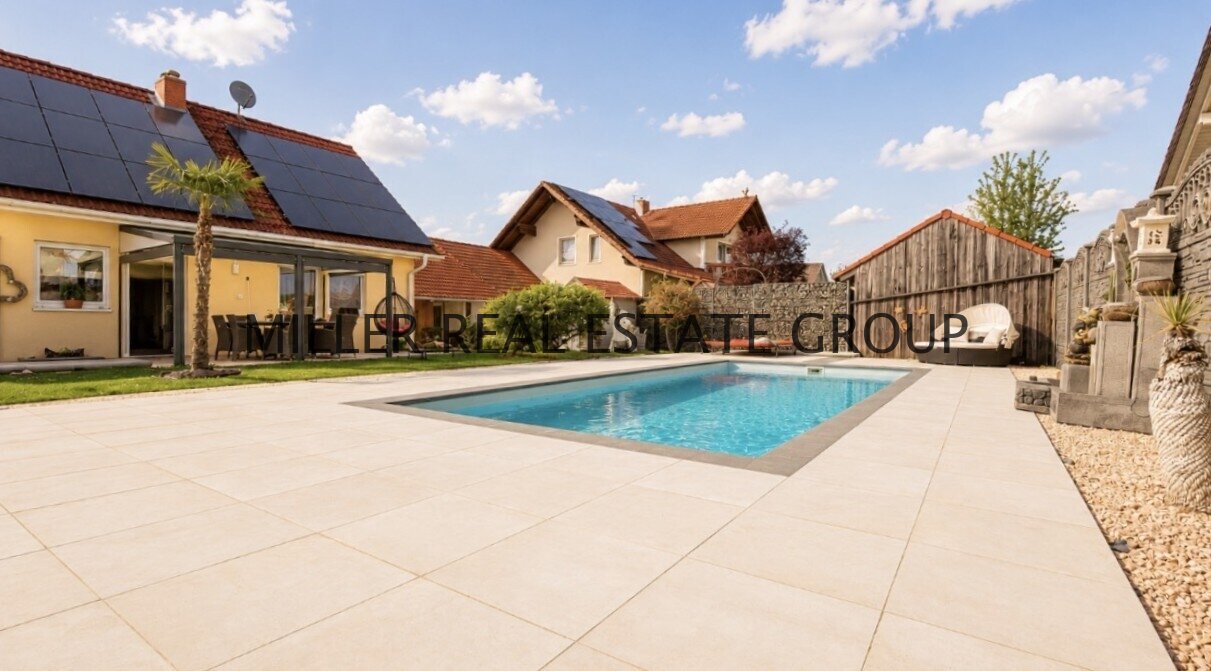 PRIVATES WOHNRESORT IN ALTMANNSTEIN-PONDORF – EINFAMILIENHAUS MIT BEHEIZTEM POOL, SAUNA, GRILLKOTA, PV-ANLAGE & SÜDWEST-TERRASSE!