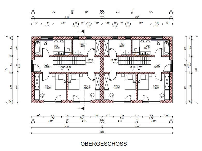 Top gelegenes, großzügiges Grundstück mit Baugenehmigung