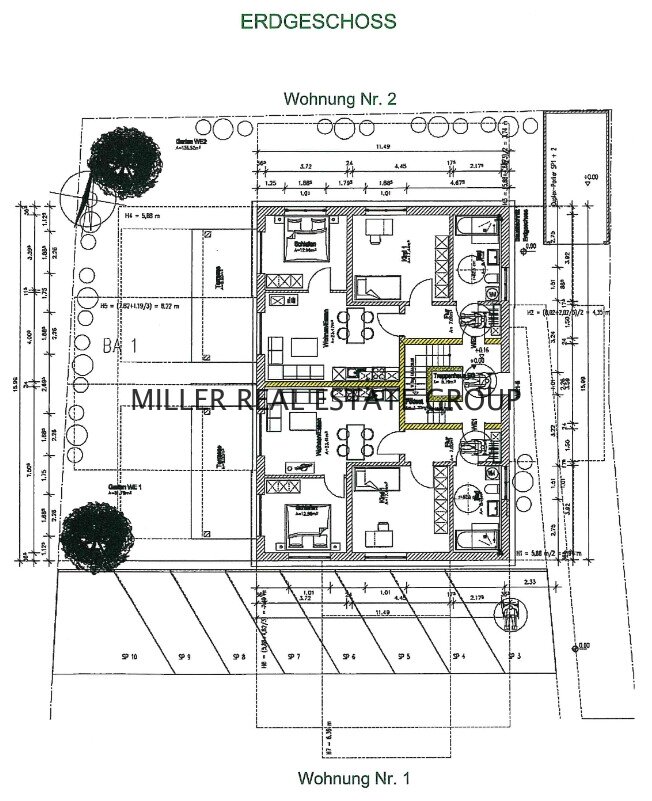 Neubau! Traumhafte 3-Zimmer-Wohnung mit Garten!