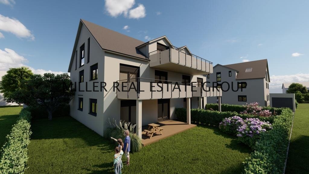 Neubau: Großzügige Wohnung mit Garten, Lift und Einzelgarage!