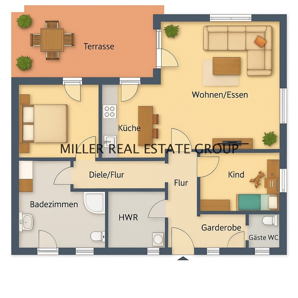 *** Eleganter Bungalow – Ihr Traumhaus in ruhiger Lage ***