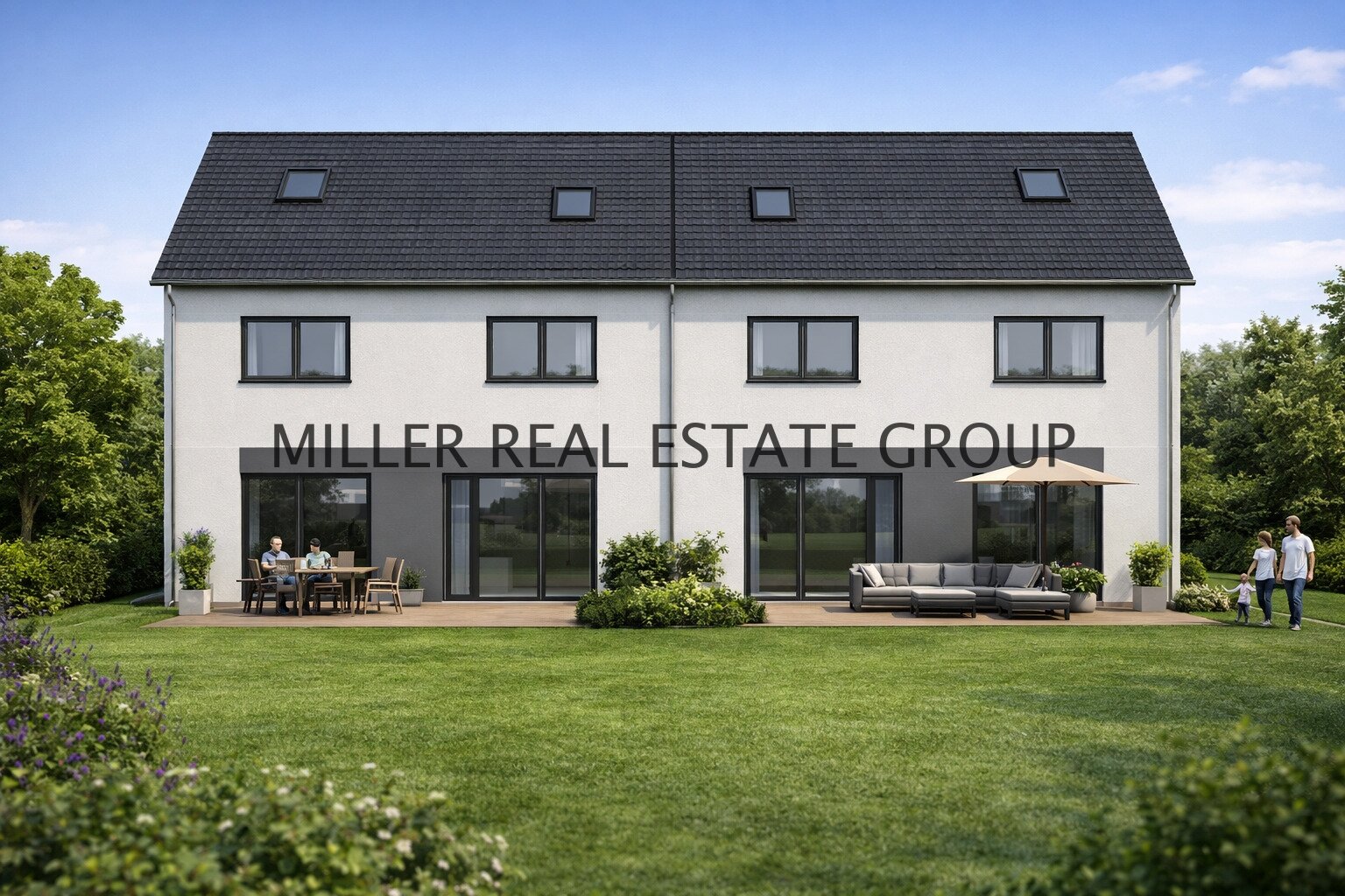 Exklusive Neubau-Doppelhaushälfte in Gaimersheim 138 m² Wohnfläche | 291 m² Grundstück | Garten | 1 Stellplatz I 1 Garage!!