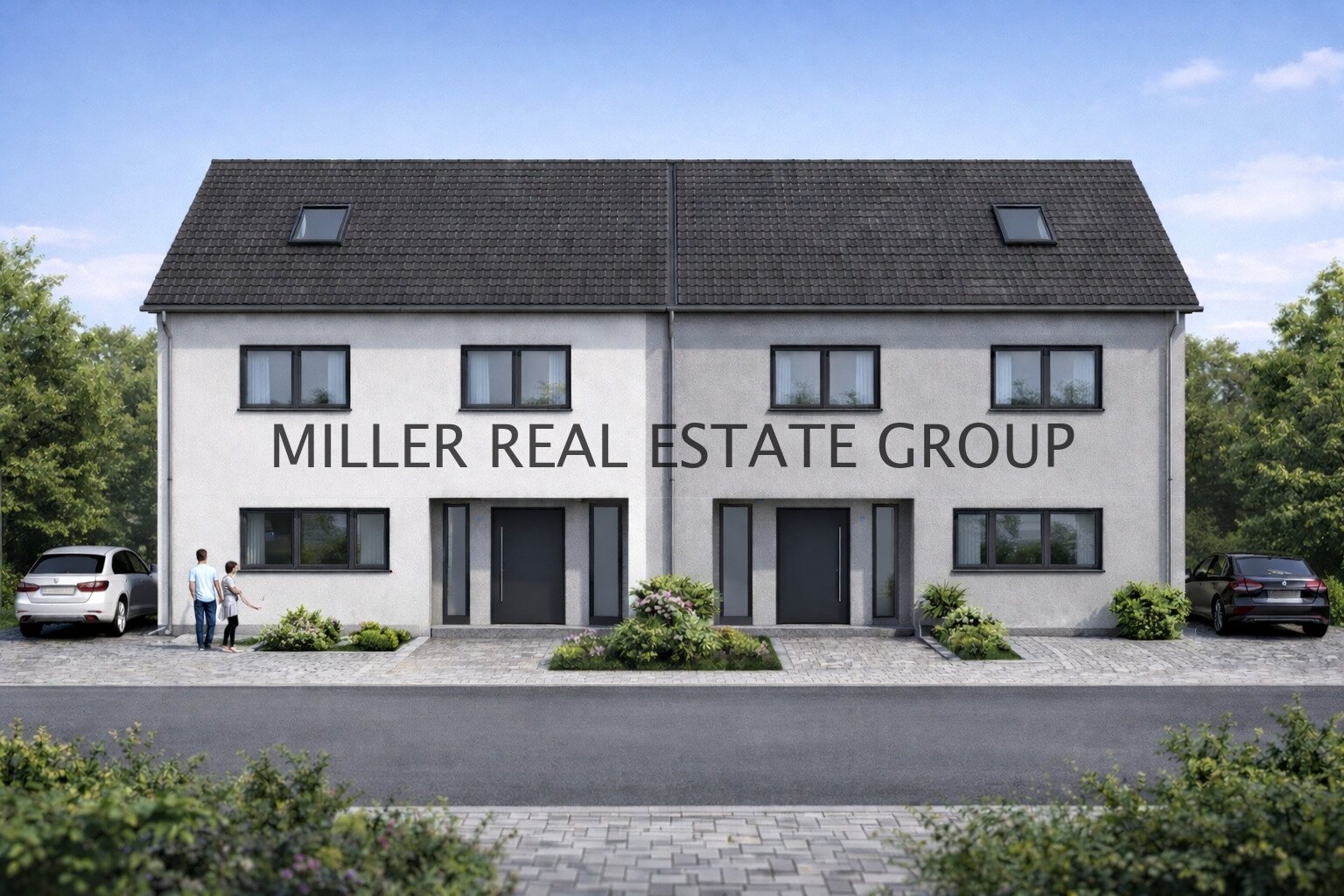 Neubau-Doppelhaushälfte mit großzügigem Grundstück und sonniger Terrasse!