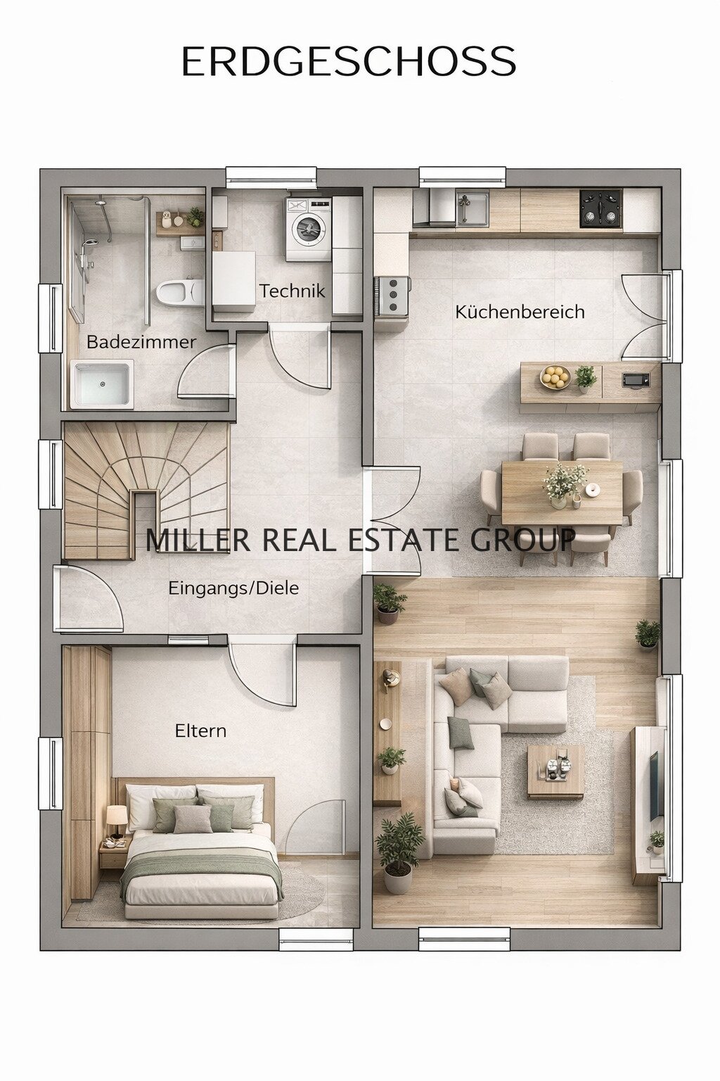 Moderner Familientraum mit Garten, Photovoltaik, Kamin & Doppelgarage in ruhiger Lage von Ingolstadt!