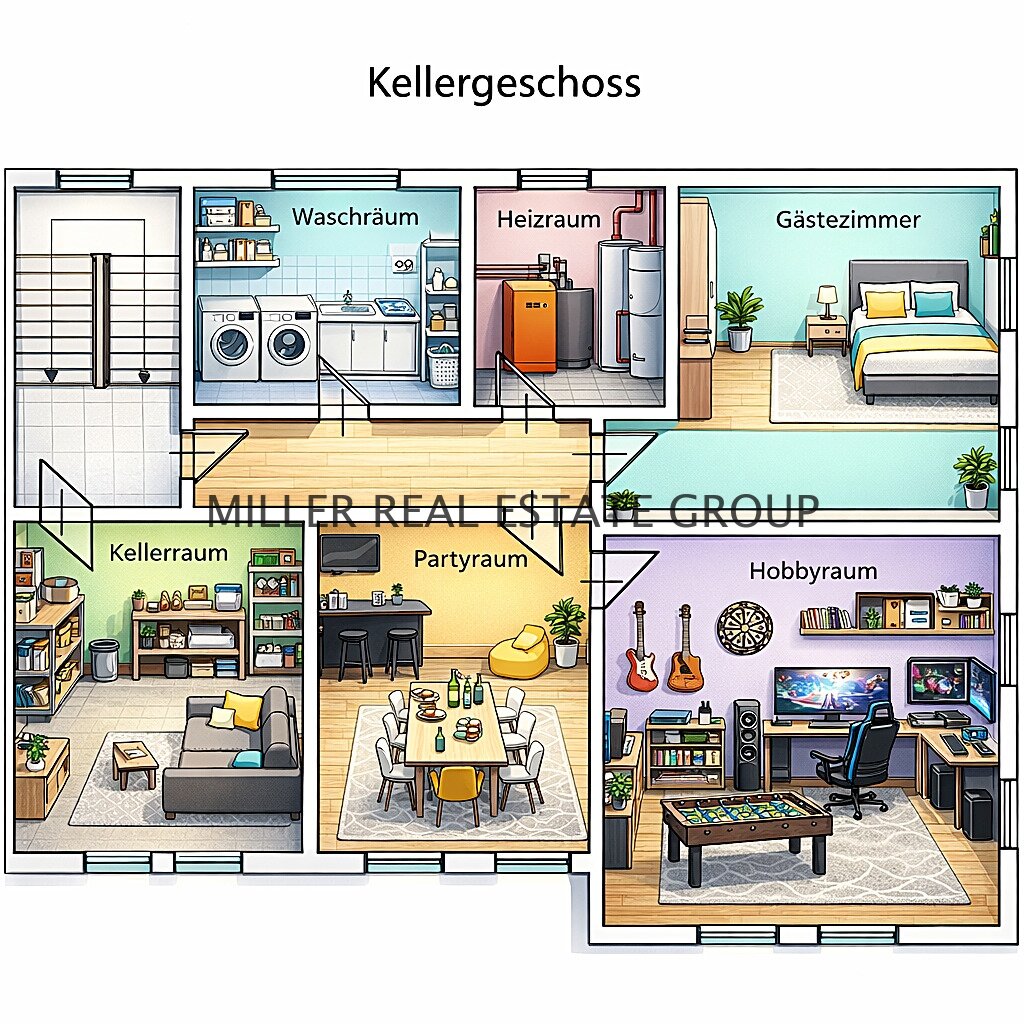 Großzügiges Zweifamilienhaus in Ingolstadt mit Ausbaupotenzial – ca. 295 m² Wohnfläche, Doppelgarage mit Werkstatt, zwei Terrassen und zwei Balkone! 