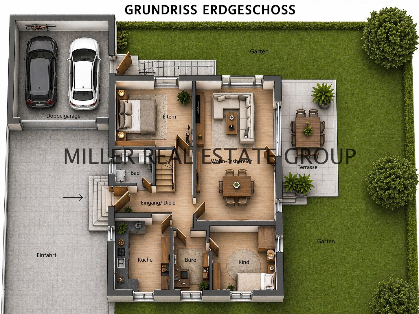 Seltene Gelegenheit in Ingolstadt-Unterhaunstadt: Bungalow mit 527 m² Grundstück, Doppelgarage, Vollkeller & ausbaufähigem Dachboden!