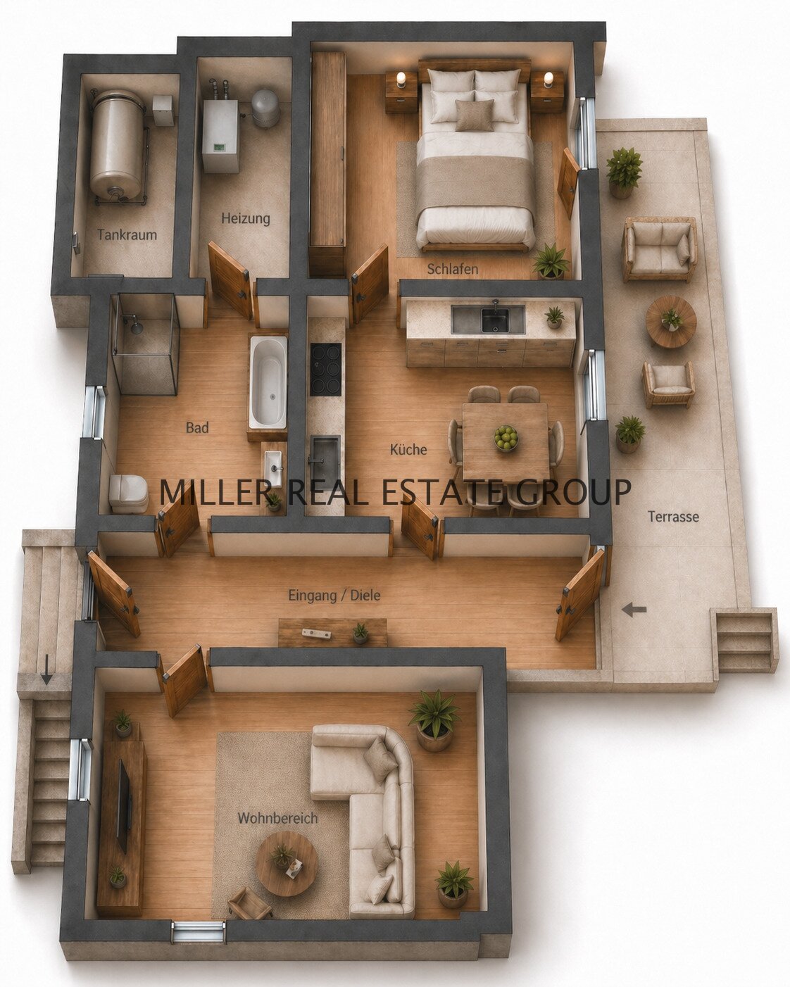 Zweifamilienhaus in Altmannstein: 2 Wohneinheiten, Terrassen, Garten & starkes Potenzial!