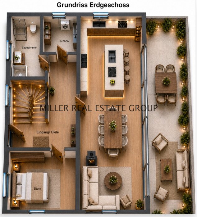 Exklusives Familienhaus in Ingolstadt: Energieeffizient, modern & ruhig gelegen – mit Garten, Photovoltaik, Kamin, Sauna und Doppelgarage!