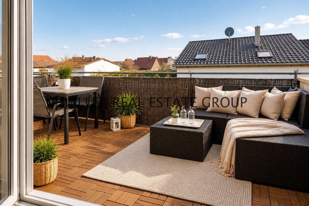 Exklusive Maisonette-Wohnung mit 5 Zimmern, Balkon und zwei Stellplätzen in begehrter Lage von Kösching bei Ingolstadt!