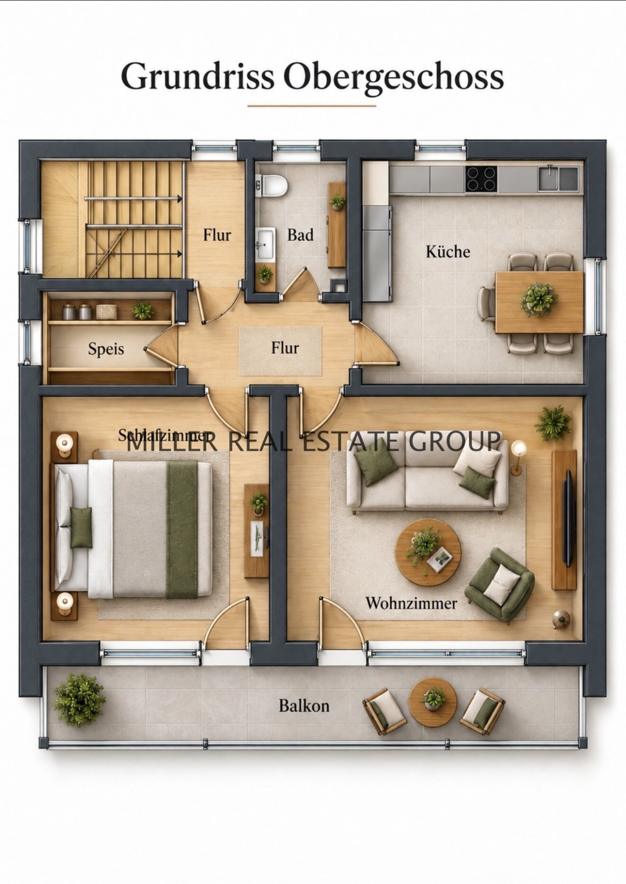 Grundriss Obergeschoss