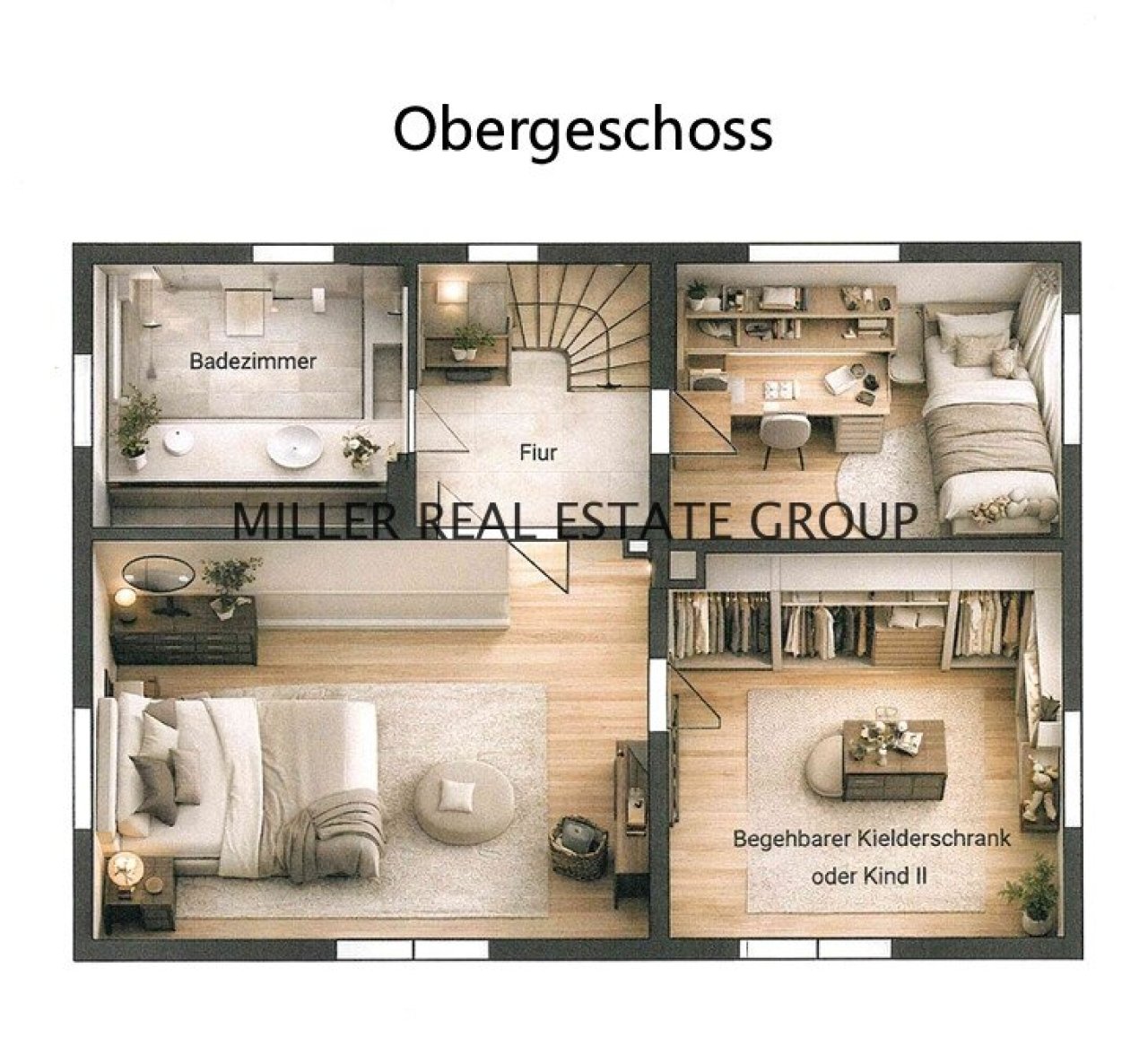 Grundriss Obergeschoss
