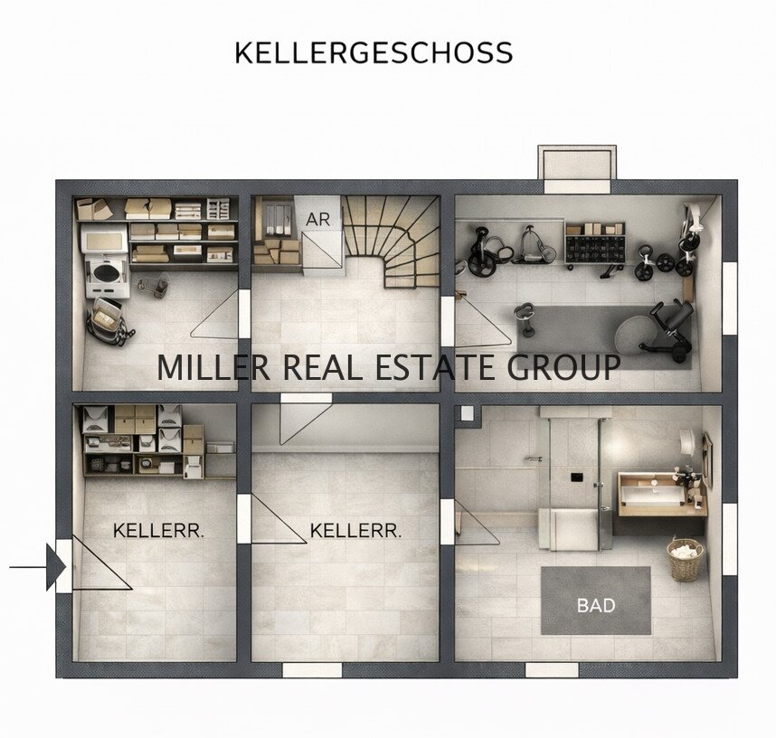 Grundriss Kellergeschoss