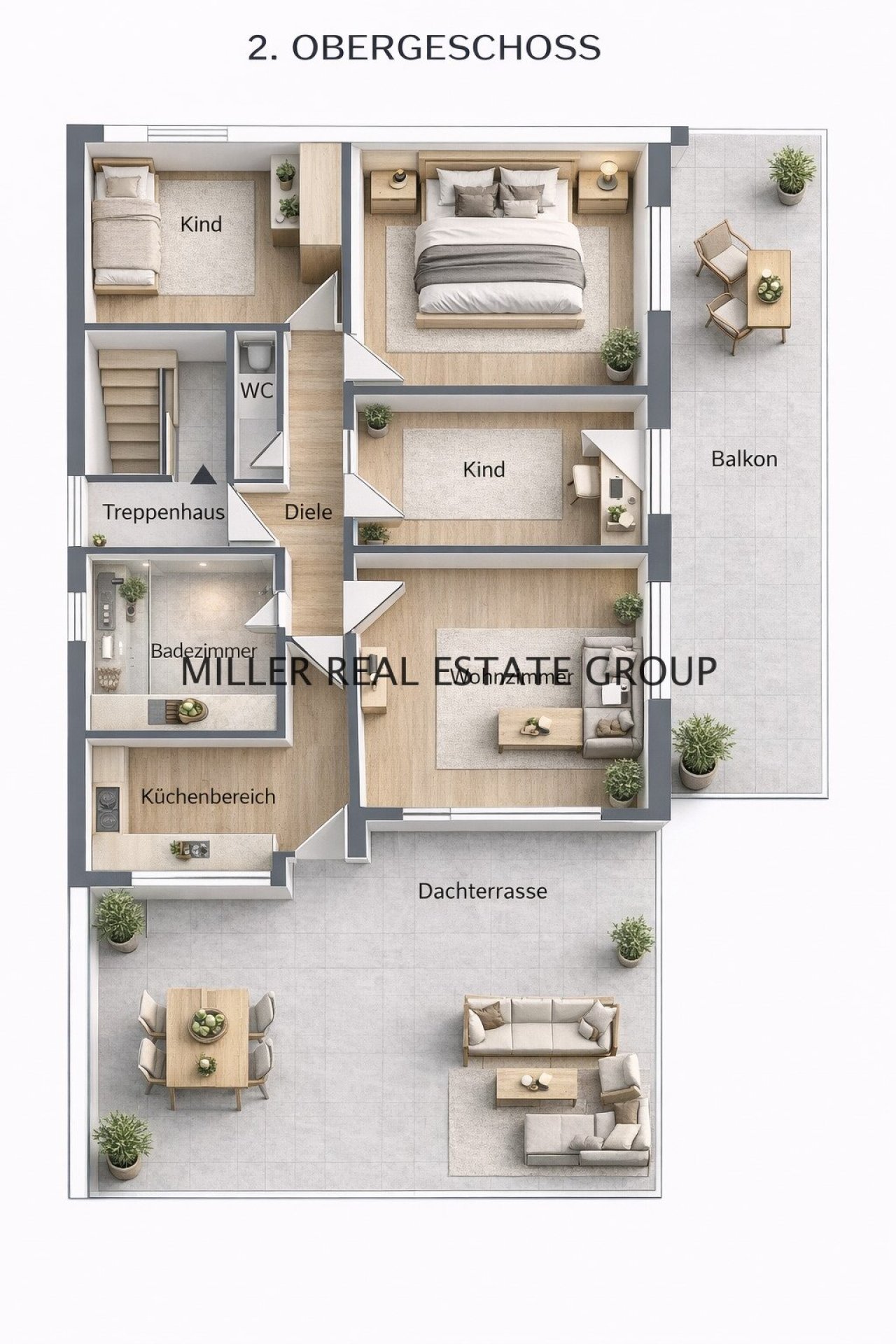 Grundriss Obergeschoss II