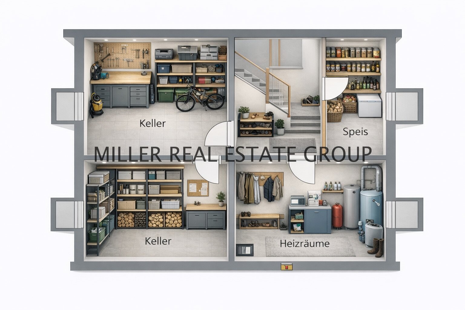 Grundriss Kellergeschoss