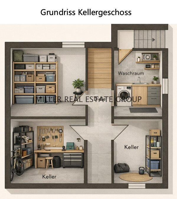 Grundriss Kellergeschoss 