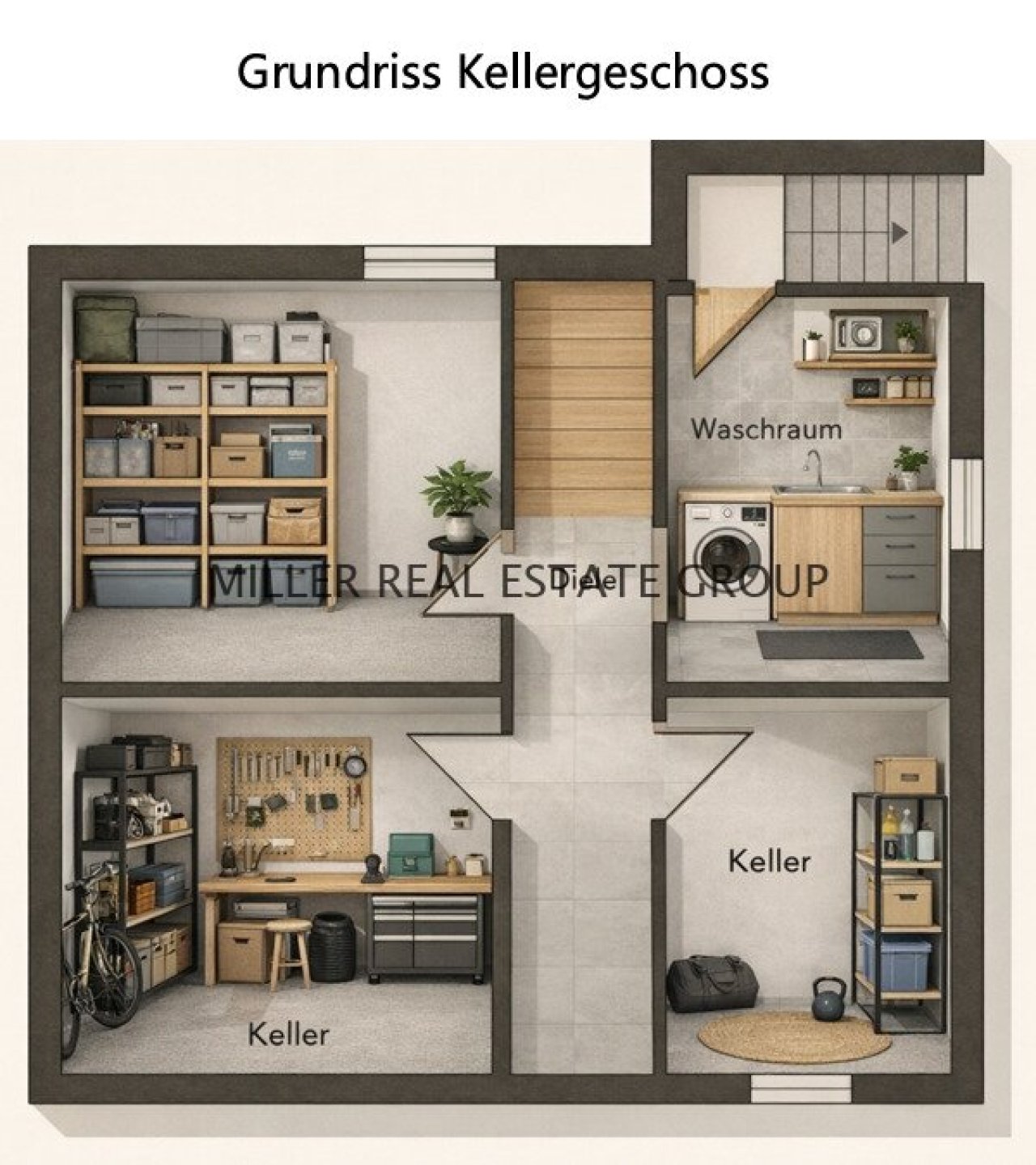 Grundriss Kellergeschoss 