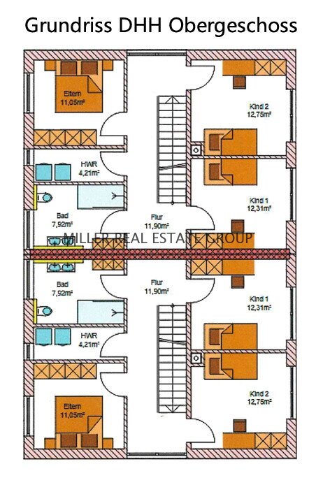 Grundriss Obergeschoss