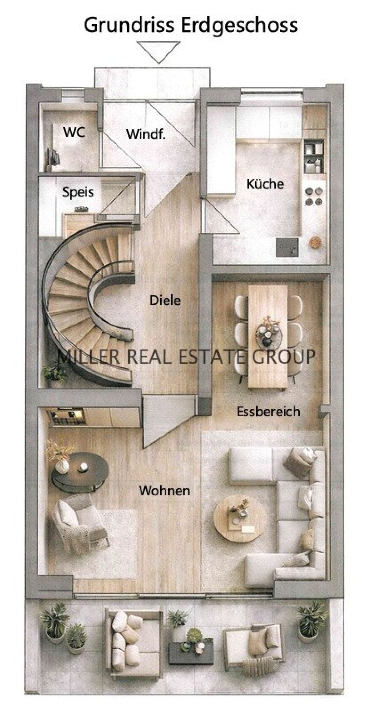 Grundriss Erdgeschoss