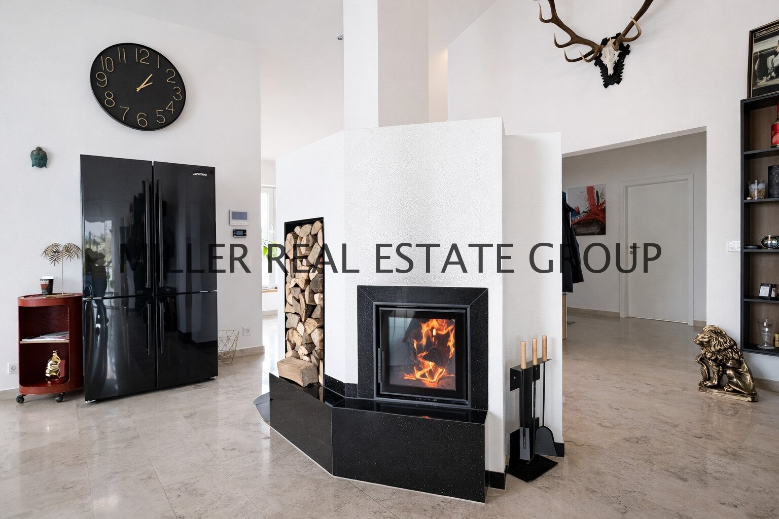 Kamin im Wohnbereich