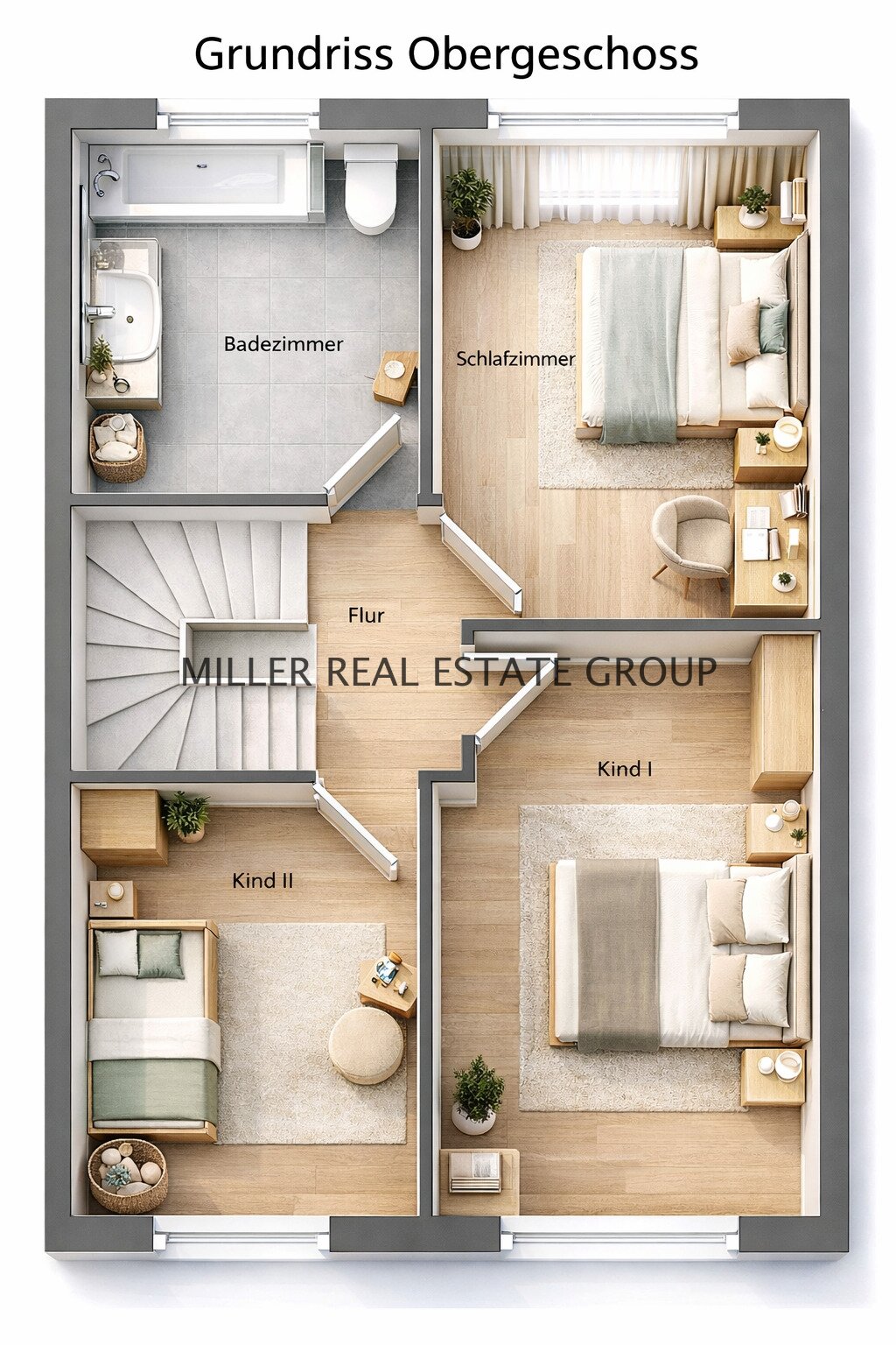 Grundriss Obergeschoss