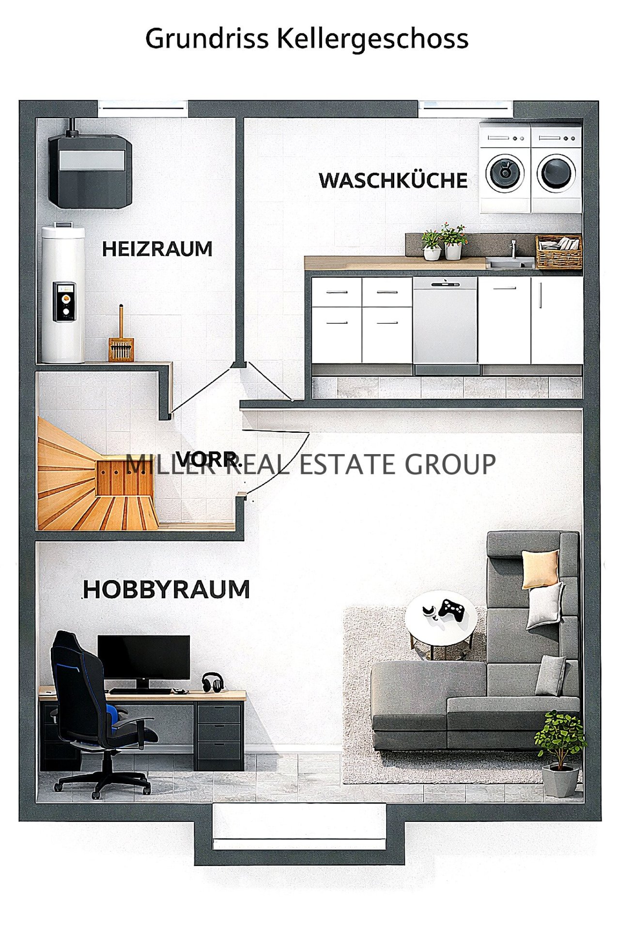 Grundriss Kellergeschoss 