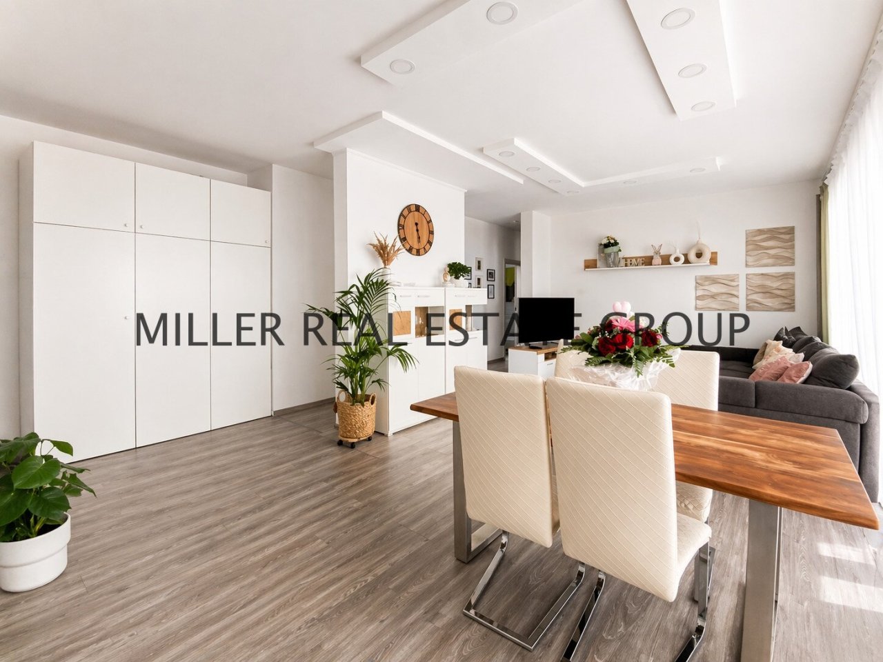 offener Wohn-Ess-Küchenbereich