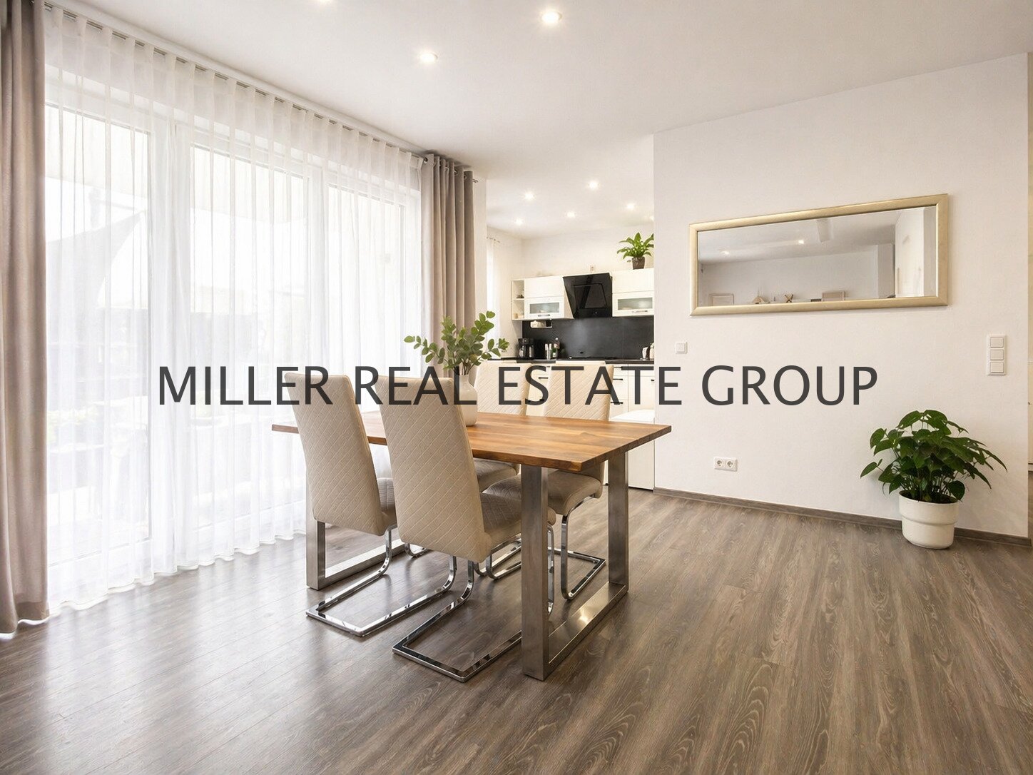 offener Wohn-Ess-Küchenbereich