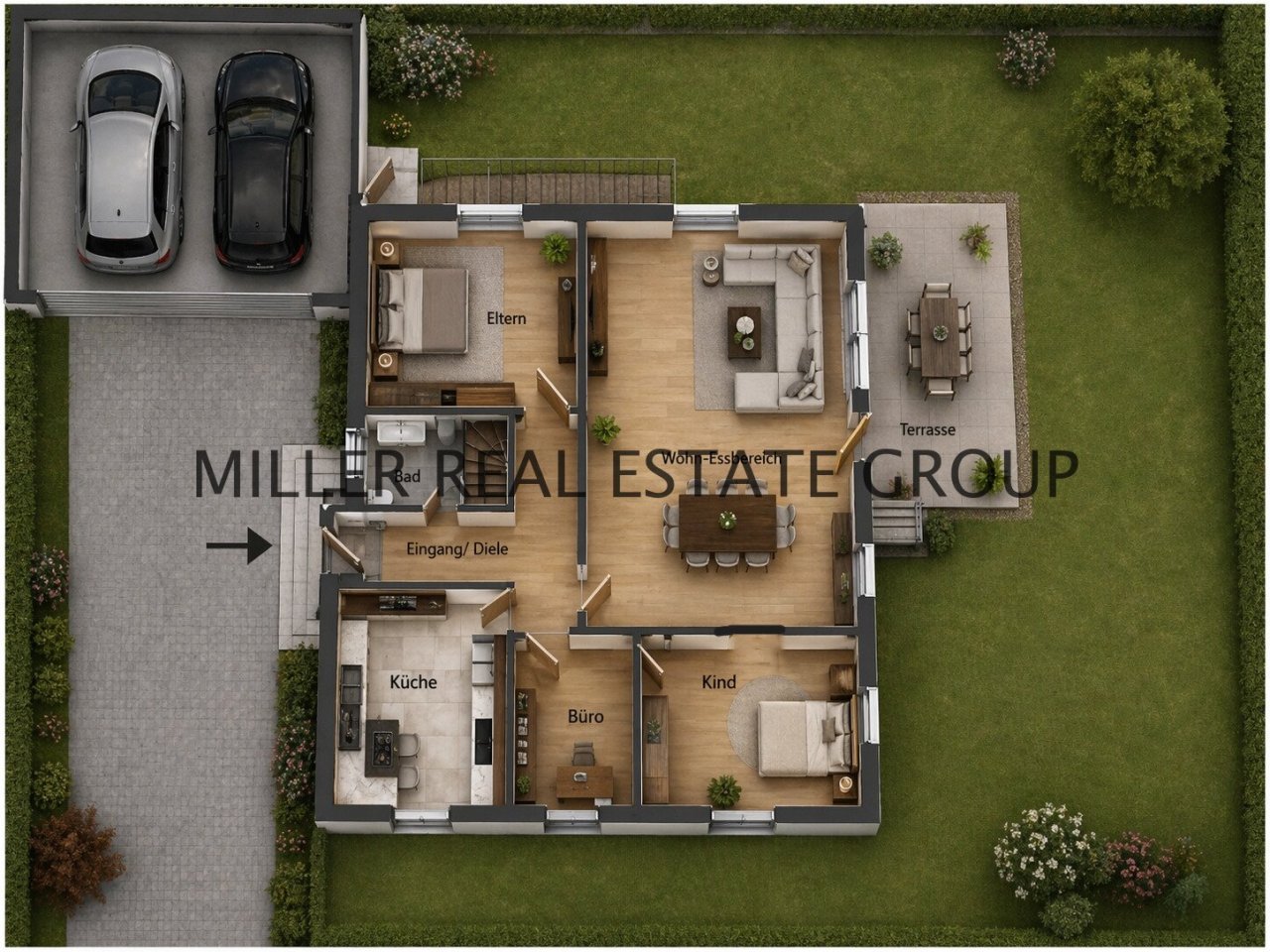 Grundriss Erdgeschoss 