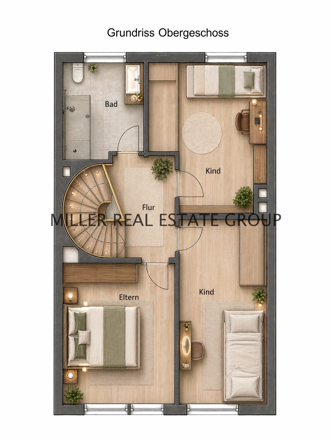 Grundriss Obergeschoss