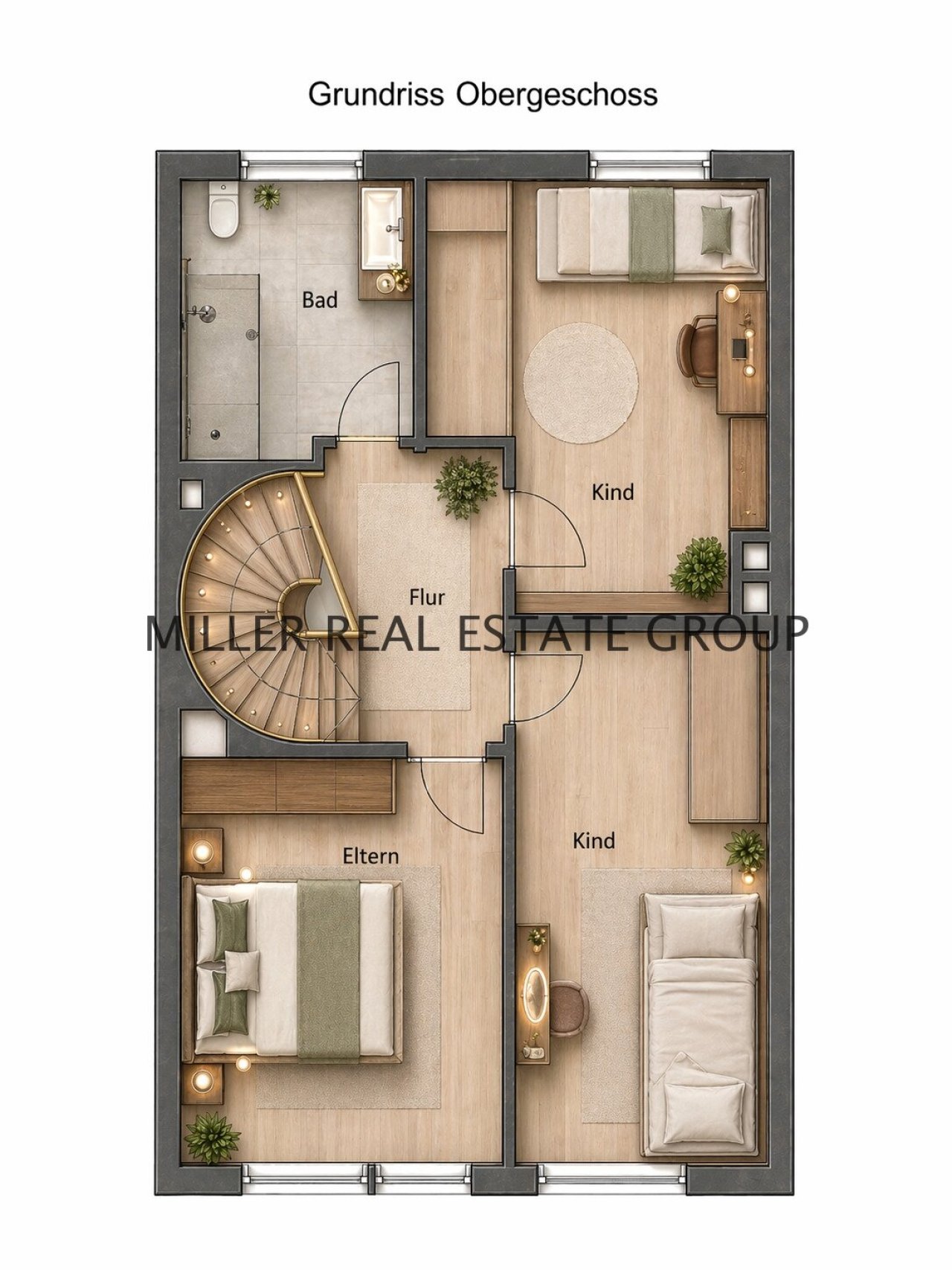 Grundriss Obergeschoss