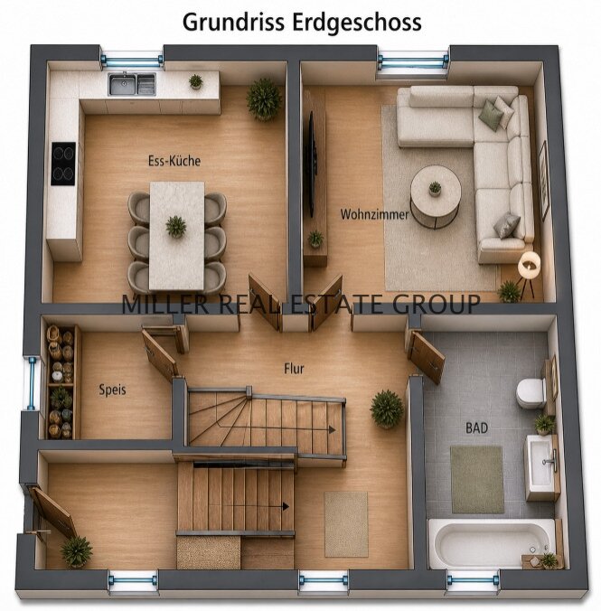 Grundriss Erdgeschoss