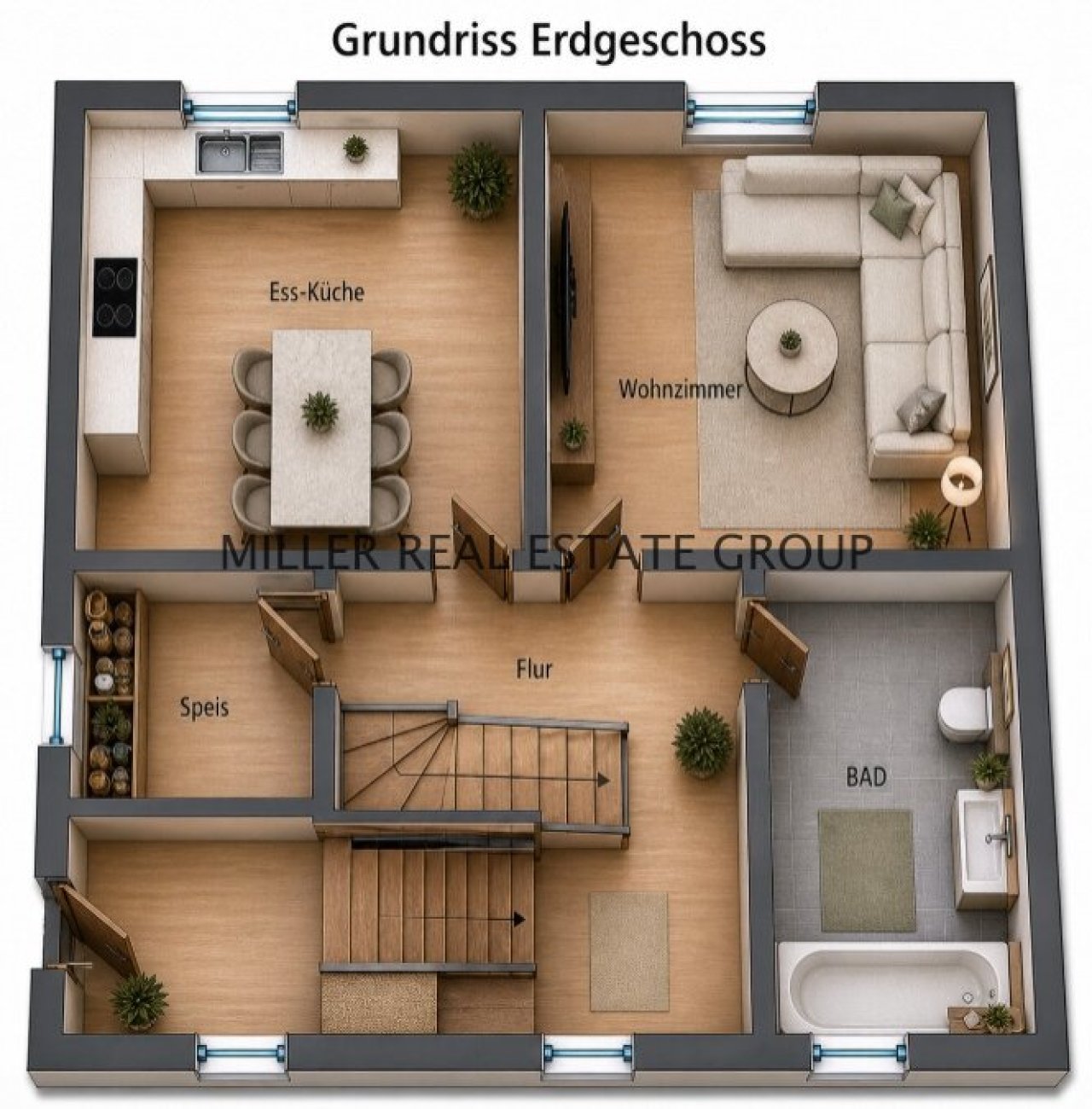 Grundriss Erdgeschoss