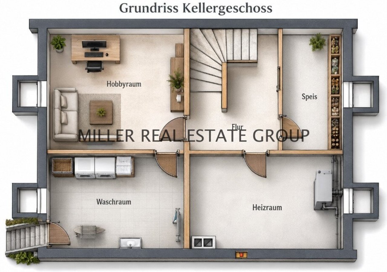 Grundriss Kellergeschoss